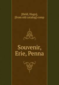 Souvenir, Erie, Penna