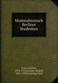 Musenalmanach Berliner Studenten