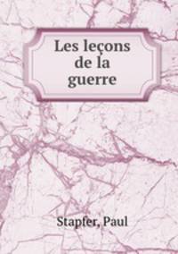 Les lecons de la guerre