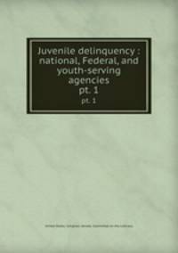 Juvenile delinquency : national, Federal, and youth-serving agencies.. pt. 1