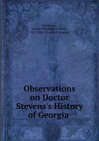 Observations on Doctor Stevens