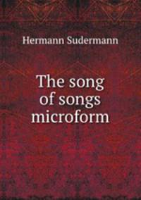 The song of songs microform