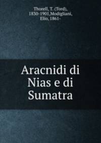 Aracnidi di Nias e di Sumatra