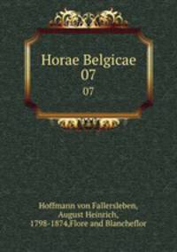 Horae Belgicae. 07