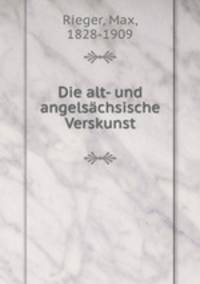 Die alt- und angelsachsische Verskunst
