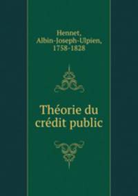 Theorie du credit public