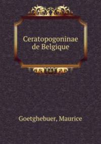 Ceratopogoninae de Belgique