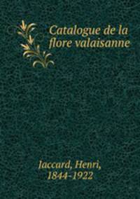 Catalogue de la flore valaisanne