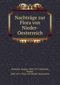 Nachtrage zur Flora von Nieder-Oesterreich