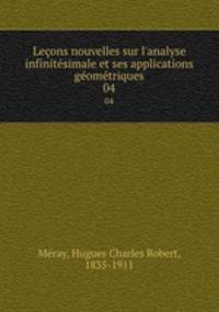 Lecons nouvelles sur l