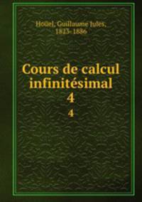 Cours de calcul infinitsimal. 4