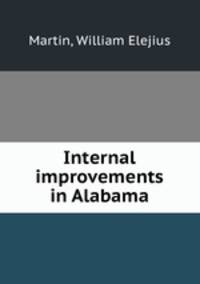 Internal improvements in Alabama