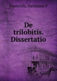 De trilobitis. Dissertatio