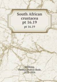 South African crustacea. pt 16.19