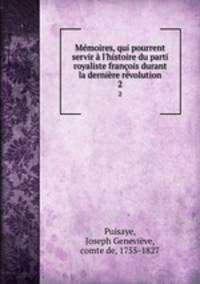 Memoires, qui pourrent servir a l