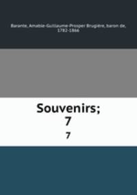Souvenirs;. 7
