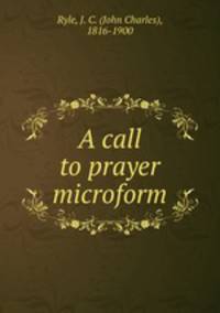 A call to prayer