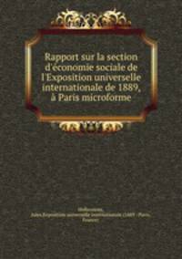 Rapport sur la section d