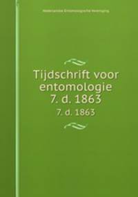 Tijdschrift voor entomologie. 7. d. 1863