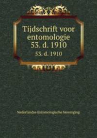 Tijdschrift voor entomologie. 53. d. 1910