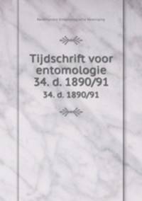 Tijdschrift voor entomologie. 34. d. 1890/91