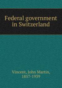 Federal government in Switzerland