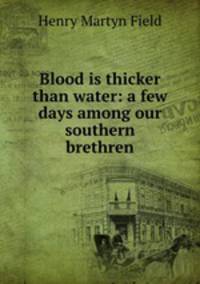 Blood is thicker than water: a few days among our southern brethren