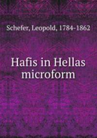 Hafis in Hellas microform