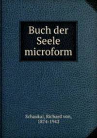 Buch der Seele microform