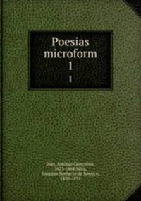 Poesias microform. 1