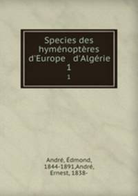 Species des hymenopteres d