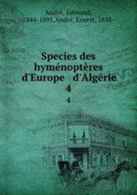 Species des hymenopteres d