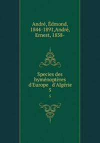 Species des hymenopteres d