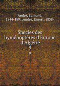 Species des hymenopteres d