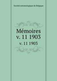 Mmoires. v. 11 1903