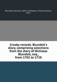 Crosby records. Blundell