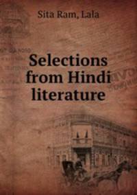 Selections from Hindi literature