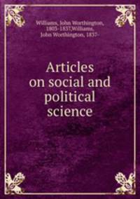 Articles on social and political science