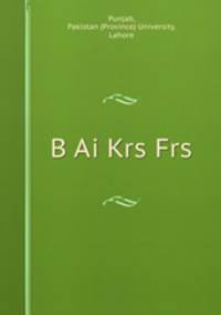 B Ai Krs Frs