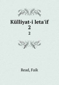 Klliyat-i leta`if. 2