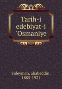 Tarih-i edebiyat-i 