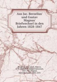 Aus Jac. Berzelius