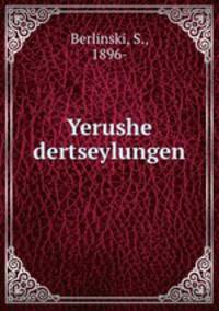 Yerushe dertseylungen