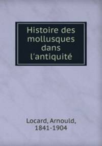 Histoire des mollusques dans l
