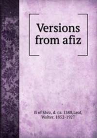 Versions from afiz