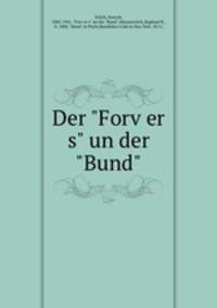 Der "Forver s" un der "Bund"