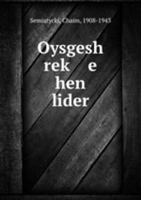 Oysgesh rek? e hen lider