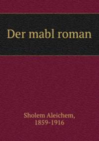 Der mabl roman