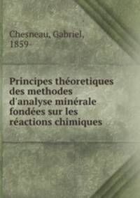 Principes theoretiques des methodes d