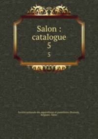 Salon : catalogue. 5